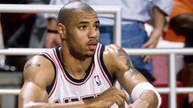 New Jersey Nets forward Kenyon Martin